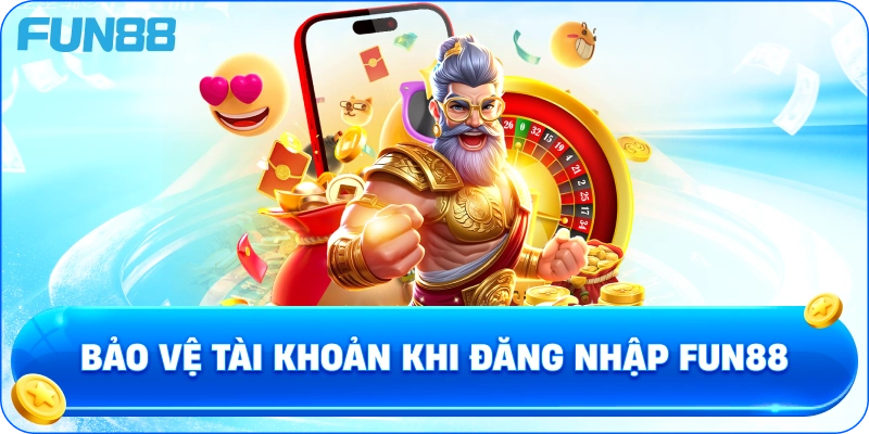 Bảo vệ tài khoản khi đăng nhập fun88