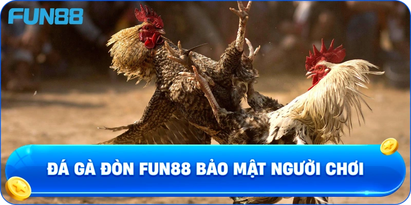 Đá gà đòn fun88 bảo mật người chơi